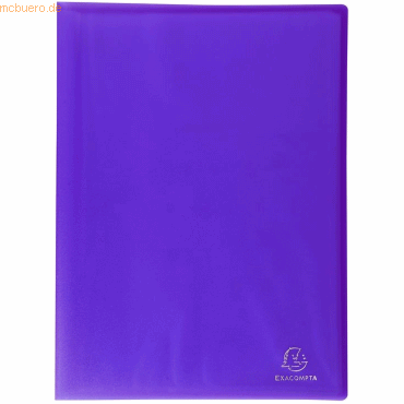 12 x Exacompta Sichtbuch Chromaline A4 30 Hüllen violett von Exacompta