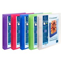 15 Exacompta Kreacover Präsentationsringbücher 4-Ringe farbsortiert 4,0 cm DIN A4 15 Exacompta Kreacover Präsentationsringbücher 4-Ringe farbsortiert 4,0 cm DIN A4 von Exacompta