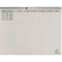 Exacompta Hängehefter Exaflex Karton grau DIN A4 1x kaufmännische Heftung, 25 St. Exacompta Hängehefter Exaflex Karton grau DIN A4 1x kaufmännische Heftung, 25 St. von Exacompta