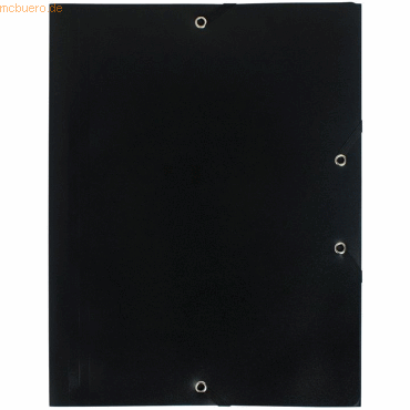 30 x Exacompta Eckspannmappe A4 PP 400my schwarz 30 x Exacompta Eckspannmappe A4 PP 400my schwarz von Exacompta