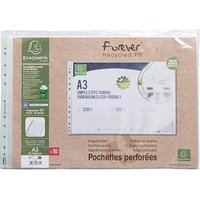 10 Exacompta Prospekthüllen Forever DIN A3 transparent genarbt 0,09 mm 10 Exacompta Prospekthüllen Forever DIN A3 transparent genarbt 0,09 mm von Exacompta
