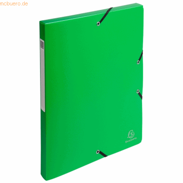 8 x Exacompta Sammelbox Uni A4 25mm PP grün 8 x Exacompta Sammelbox Uni A4 25mm PP grün von Exacompta
