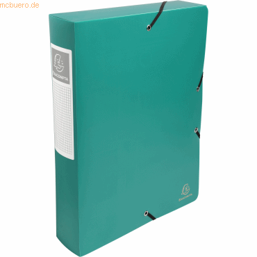 8 x Exacompta Sammelbox Uni A4 60mm PP grün 8 x Exacompta Sammelbox Uni A4 60mm PP grün von Exacompta