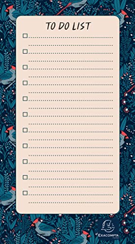 EXACOMPTA - 1 Block to do List Color Design mit Leimblock - 50 Blatt - 18 x 10 cm - 2 zufällige Motive EXACOMPTA - 1 Block to do List Color Design mit Leimblock - 50 Blatt - 18 x 10 cm - 2 zufällige Motive von Exacompta