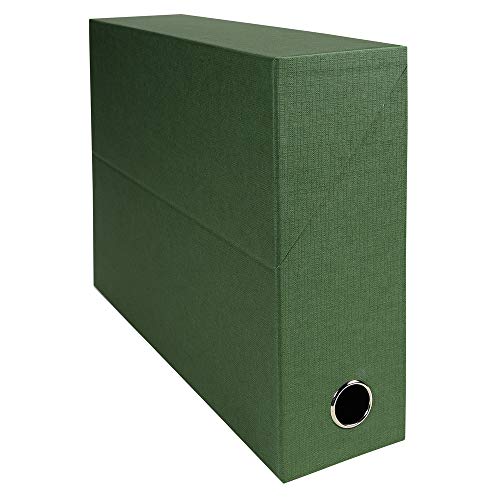 Exacompta 89523E Premium Transferbox aus Leinwandpapier 9cm Rückenbreite mit Griffloch DIN A4 grün ideale Transportbox und perfekt geeignet für die sichere Aufbewahrung Ihrer Ordner Exacompta 89523E Premium Transferbox aus Leinwandpapier 9cm Rückenbreite mit Griffloch DIN A4 grün ideale Transportbox und perfekt geeignet für die sichere Aufbewahrung Ihrer Ordner von EXACOMPTA
