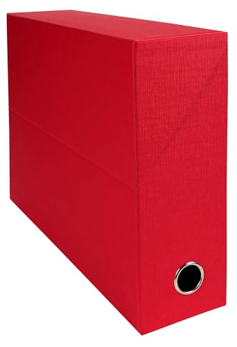 EXACOMPTA - 89528E - 5 Transferboxen aus Gewebepapier - Rücken 90 mm - mit Metallöse - für DIN A4 - Maße 25,5 x 34 x 9 cm - Havanna - fertig montiert EXACOMPTA - 89528E - 5 Transferboxen aus Gewebepapier - Rücken 90 mm - mit Metallöse - für DIN A4 - Maße 25,5 x 34 x 9 cm - Havanna - fertig montiert von Exacompta