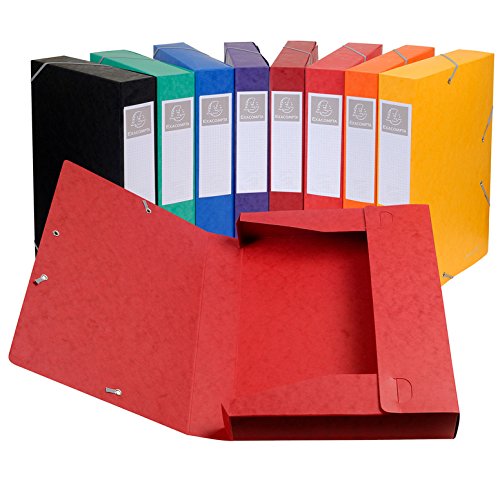 EXACOMPTA Sammelbox Cartobox, DIN A4, 50 mm, farbig sortiert EXACOMPTA Sammelbox Cartobox, DIN A4, 50 mm, farbig sortiert von Exacompta