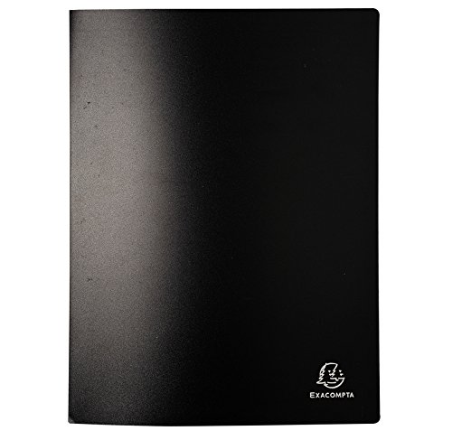 Exacompta 10 Stück Sichtmappe A4 Polypropylen 20 Hüllen 40 Fotos schwarz Exacompta 10 Stück Sichtmappe A4 Polypropylen 20 Hüllen 40 Fotos schwarz von Exacompta