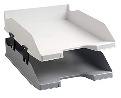 Exacompta 12714D 4er Pack Distanzstücken für Briefablagen, Briefkörbe Combo Mini Midi Maxi zum erhöhen der Abstände Schwarz Exacompta 12714D 4er Pack Distanzstücken für Briefablagen, Briefkörbe Combo Mini Midi Maxi zum erhöhen der Abstände Schwarz von Exacompta