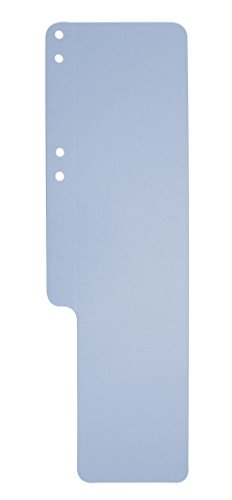 Exacompta 13706B 100er Pack Premium Aktenschwänze Exaflex aus Recycling Karton mit Seitenfalz genutet und gelocht, ideal für Exaflex Kanzlei Hängehefter für Büro Kanzlei und Anwälte, hellblau Exacompta 13706B 100er Pack Premium Aktenschwänze Exaflex aus Recycling Karton mit Seitenfalz genutet und gelocht, ideal für Exaflex Kanzlei Hängehefter für Büro Kanzlei und Anwälte, hellblau von Exacompta