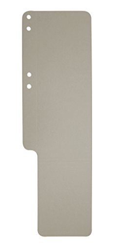 Exacompta 13710B 100er Pack Premium Aktenschwänze Exaflex aus Recycling Karton mit Seitenfalz genutet und gelocht, ideal für Exaflex Kanzlei Hängehefter für Büro Kanzlei und Anwälte, grau Exacompta 13710B 100er Pack Premium Aktenschwänze Exaflex aus Recycling Karton mit Seitenfalz genutet und gelocht, ideal für Exaflex Kanzlei Hängehefter für Büro Kanzlei und Anwälte, grau von Exacompta