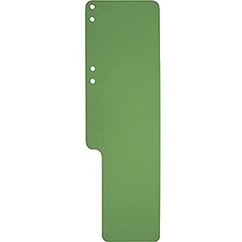 Exacompta 13725B 100er Pack Premium Aktenschwänze Exaflex aus Recycling Karton mit Seitenfalz genutet und gelocht, ideal für Exaflex Kanzlei Hängehefter für Büro Kanzlei und Anwälte, grün Exacompta 13725B 100er Pack Premium Aktenschwänze Exaflex aus Recycling Karton mit Seitenfalz genutet und gelocht, ideal für Exaflex Kanzlei Hängehefter für Büro Kanzlei und Anwälte, grün von Exacompta