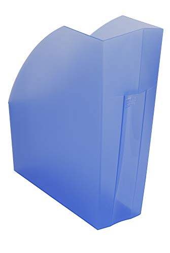 Exacompta 18010D Premium Stehsammler The Magazine für DIN A4 aus stabilem Kunststoff, ideal für die Ablage Ihre Dokumente Zeitschriftensammler Ringordner Aktenordner Linicolor eisblau transluzent Exacompta 18010D Premium Stehsammler The Magazine für DIN A4 aus stabilem Kunststoff, ideal für die Ablage Ihre Dokumente Zeitschriftensammler Ringordner Aktenordner Linicolor eisblau transluzent von Exacompta