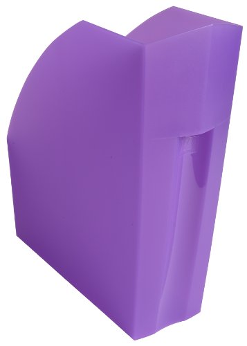 Exacompta 18019D 3er Pack Premium Stehsammler The Magazine für DIN A4 aus stabilem Kunststoff, ideal für die Ablage Ihre Dokumente Zeitschriftensammler Aktenordner Chromaline violett transluzent Exacompta 18019D 3er Pack Premium Stehsammler The Magazine für DIN A4 aus stabilem Kunststoff, ideal für die Ablage Ihre Dokumente Zeitschriftensammler Aktenordner Chromaline violett transluzent von Exacompta