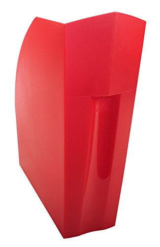 Exacompta 18024D Premium Stehsammler The Magazine für DIN A4 aus stabilem Kunststoff, ideal für die Ablage Ihre Dokumente Zeitschriftensammler Ringordner Aktenordner Chromaline karminrot transluzent Exacompta 18024D Premium Stehsammler The Magazine für DIN A4 aus stabilem Kunststoff, ideal für die Ablage Ihre Dokumente Zeitschriftensammler Ringordner Aktenordner Chromaline karminrot transluzent von Exacompta