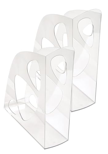 Exacompta 18123NSD 2er Pack Stehsammler MAG-CUBE für DIN A4+ aus Kunststoff 266 x 82 x 305 mm Glasklar ideal für die Ablage Ihre Dokumente Zeitschriftensammler Ringordner transparent Exacompta 18123NSD 2er Pack Stehsammler MAG-CUBE für DIN A4+ aus Kunststoff 266 x 82 x 305 mm Glasklar ideal für die Ablage Ihre Dokumente Zeitschriftensammler Ringordner transparent von Exacompta