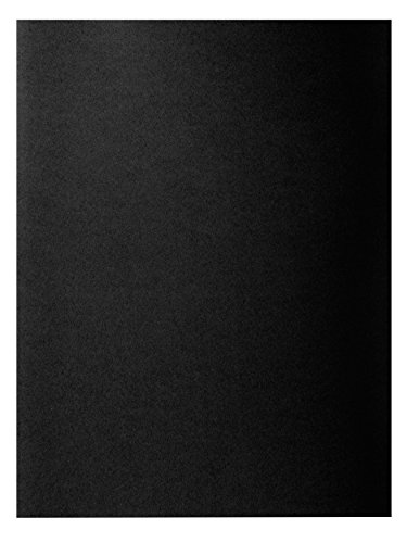 Exacompta - Art.-Nr. 210018E – Packung mit 100 festen Dokumentenmappen Rock''S 210 g/m² in leuchtenden Farben – PEFC™ zertifizierte Mappen – Maße 24 x 32 cm für DIN A4 – Farbe schwarz von Exacompta