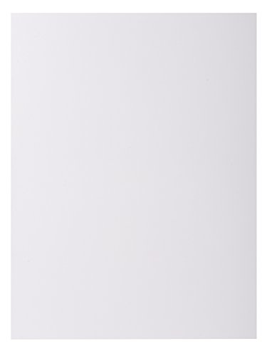 Exacompta 24 x 32 cm Bahia 100 Aktendeckel – Weiß von Exacompta