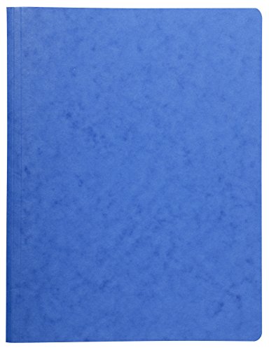 Exacompta 240125E Packung mit 25 Schnellhefter mit Federmechanik (24 x 32 cm, robust und praktisch) 25er Pack blau von Exacompta