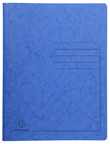 Exacompta 240222E Spiralhefter aus extra starkem Colorspan-Karton für DIN A4 24 x 32cm bedruckt bis zu 300 Blatt blau Hefter ideal für Büro und Schule Exacompta 240222E Spiralhefter aus extra starkem Colorspan-Karton für DIN A4 24 x 32cm bedruckt bis zu 300 Blatt blau Hefter ideal für Büro und Schule von Exacompta