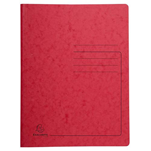 Exacompta 240225E Spiralhefter aus extra starkem Colorspan-Karton für DIN A4 24 x 32cm bedruckt bis zu 300 Blatt rot Hefter ideal für Büro und Schule Exacompta 240225E Spiralhefter aus extra starkem Colorspan-Karton für DIN A4 24 x 32cm bedruckt bis zu 300 Blatt rot Hefter ideal für Büro und Schule von Exacompta