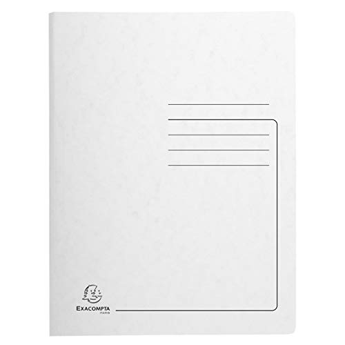 Exacompta 240226E Spiralhefter aus extra starkem Colorspan-Karton für DIN A4 24 x 32cm bedruckt bis zu 300 Blatt weiß Hefter ideal für Büro und Schule Exacompta 240226E Spiralhefter aus extra starkem Colorspan-Karton für DIN A4 24 x 32cm bedruckt bis zu 300 Blatt weiß Hefter ideal für Büro und Schule von Exacompta