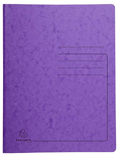 Exacompta 240228E Spiralhefter aus extra starkem Colorspan-Karton für DIN A4 24 x 32cm bedruckt bis zu 300 Blatt violett Hefter ideal für Büro und Schule Exacompta 240228E Spiralhefter aus extra starkem Colorspan-Karton für DIN A4 24 x 32cm bedruckt bis zu 300 Blatt violett Hefter ideal für Büro und Schule von Exacompta