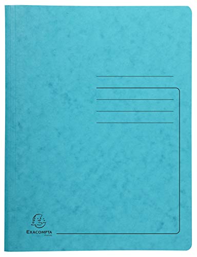 Exacompta 240236E Spiralhefter aus extra starkem Colorspan-Karton für DIN A4 24 x 32cm bedruckt bis zu 300 Blatt türkis Hefter ideal für Büro und Schule Exacompta 240236E Spiralhefter aus extra starkem Colorspan-Karton für DIN A4 24 x 32cm bedruckt bis zu 300 Blatt türkis Hefter ideal für Büro und Schule von Exacompta