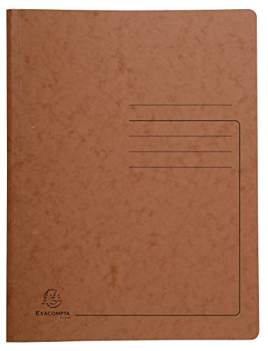 Exacompta 240238E Spiralhefter aus extra starkem Colorspan-Karton für DIN A4 24 x 32cm bedruckt bis zu 300 Blatt tabak Hefter ideal für Büro und Schule Exacompta 240238E Spiralhefter aus extra starkem Colorspan-Karton für DIN A4 24 x 32cm bedruckt bis zu 300 Blatt tabak Hefter ideal für Büro und Schule von Exacompta