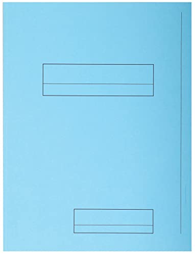 Exacompta 335006E Packung mit 50 Aktenmappen Super, 2 Klappen, Karton 210g/qm, praktisch und robust, für DIN A4, 50er Pack, Dunkelblau Exacompta 335006E Packung mit 50 Aktenmappen Super, 2 Klappen, Karton 210g/qm, praktisch und robust, für DIN A4, 50er Pack, Dunkelblau von Exacompta