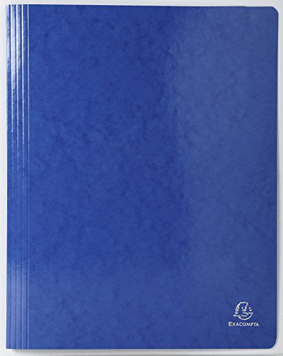 Exacompta 380807B Packung mit 25 Schnellhefter Iderama aus Karton, praktisch und robust, mit Abstand 80mm, für DIN A4, 25er Pack, dunkelblau Exacompta 380807B Packung mit 25 Schnellhefter Iderama aus Karton, praktisch und robust, mit Abstand 80mm, für DIN A4, 25er Pack, dunkelblau von Exacompta