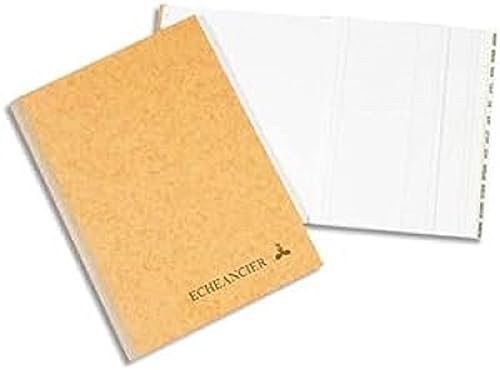 Exacompta 392506D Schreibheft Notizheft marmoriert, 21 x 29,7 cm, 192 Seiten, kariert, 1 Stück Zufallsfarbe von Exacompta