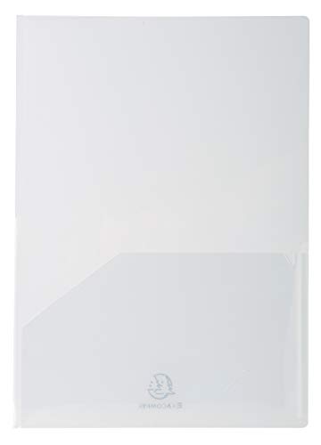 Exacompta 3965E 10er Pack Präsentationsmappen aus PP 200µ doppelseitig mit 2 innentaschen DIN A4 23x32 cm praktisch und belastbar kristall von Exacompta