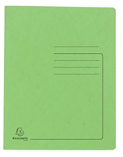 Exacompta 39985E Premium Schnellhefter. Aus extra starkem Colorspan-Karton für DIN A4 kaufmännische Heftung lindgrün Hefter ideal für Büro und Schule Exacompta 39985E Premium Schnellhefter. Aus extra starkem Colorspan-Karton für DIN A4 kaufmännische Heftung lindgrün Hefter ideal für Büro und Schule von Exacompta