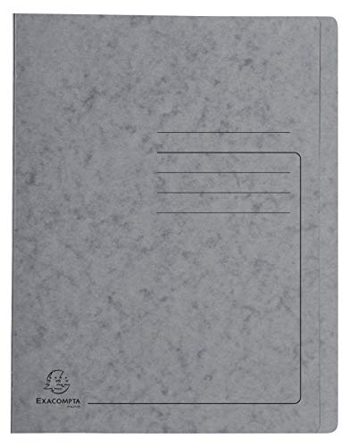 Exacompta 39989E Premium Schnellhefter. Aus extra starkem Colorspan-Karton für DIN A4 kaufmännische Heftung grau Hefter ideal für Büro und Schule Exacompta 39989E Premium Schnellhefter. Aus extra starkem Colorspan-Karton für DIN A4 kaufmännische Heftung grau Hefter ideal für Büro und Schule von Exacompta