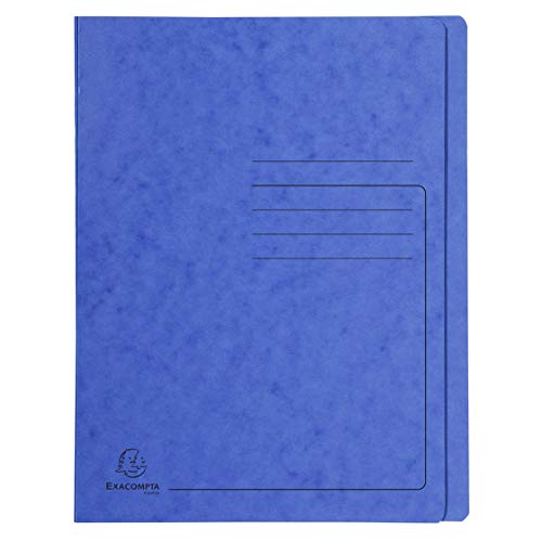 Exacompta 39992E Premium Schnellhefter. Aus extra starkem Colorspan-Karton für DIN A4 kaufmännische Heftung blau Hefter ideal für Büro und Schule Exacompta 39992E Premium Schnellhefter. Aus extra starkem Colorspan-Karton für DIN A4 kaufmännische Heftung blau Hefter ideal für Büro und Schule von Exacompta