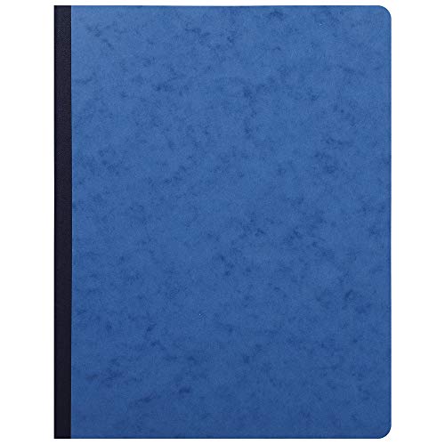 Exacompta 4040be Notizheft 32 x 25 cm Hochformat folioté 80 Seiten 4 Spalten pro Seite 31 Linien 110 g/m² blau von Exacompta