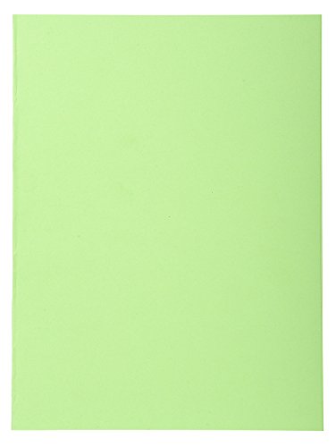 Exacompta 410013E Packung (mit 100 Aktendeckeln Forever, aus Recycling Karton 250 g, DIN A4, 21 x 29,7 cm) lindgrün von Exacompta