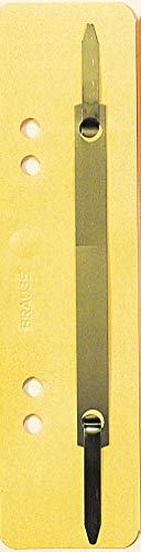 Exacompta 425004B 100er Pack Plastik-Heftstreifen gelb. Aus PP-Folie kaufmännische Heftung Aktendulli Hefter Schnellhefter ideal für Büro und Schule von Exacompta