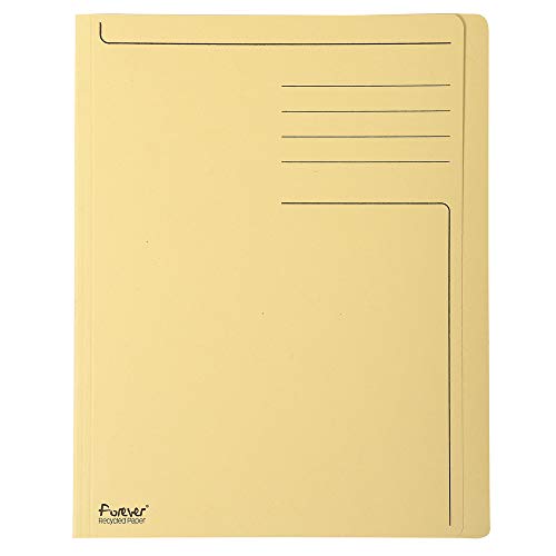 Exacompta 441002E 100er Pack Aktendeckel Forever mit Beschriftungsfeld aus Recycling Karton 280g für DIN A4 sand Sammelmappe Dokumentenmappe ideal für Büro und Schule Exacompta 441002E 100er Pack Aktendeckel Forever mit Beschriftungsfeld aus Recycling Karton 280g für DIN A4 sand Sammelmappe Dokumentenmappe ideal für Büro und Schule von Exacompta