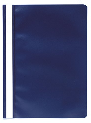 Exacompta 449207B 25er Pack Plastik-Schnellhefter. Aus PP-Folie für DIN A4 kaufmännische Heftung blau mit Beschriftungsstreifen Hefter Ideal für Büro und Schule Exacompta 449207B 25er Pack Plastik-Schnellhefter. Aus PP-Folie für DIN A4 kaufmännische Heftung blau mit Beschriftungsstreifen Hefter Ideal für Büro und Schule von Exacompta