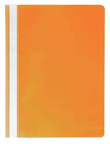 Exacompta 449209B 25er Pack Plastik-Schnellhefter. Aus PP-Folie für DIN A4 kaufmännische Heftung orange mit Beschriftungsstreifen Hefter Ideal für Büro und Schule Exacompta 449209B 25er Pack Plastik-Schnellhefter. Aus PP-Folie für DIN A4 kaufmännische Heftung orange mit Beschriftungsstreifen Hefter Ideal für Büro und Schule von Exacompta