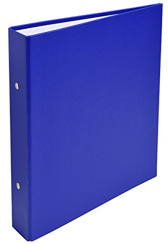 Exacompta 51072E Ringbuch (PP kaschiertert, 2 Ringe, Rücken 40 mm, DIN A5) 1 Stück blau von Exacompta