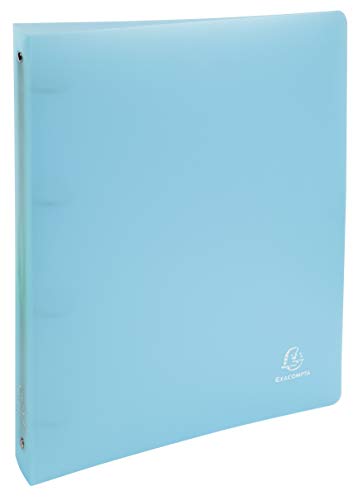Exacompta 51972E 5er Pack Premium Kunststoff-Ringbuch Chromaline aus transluzentem Polypropylen 4 Ringe Füllhöhe 30mm DIN A4 Maxi Plastikordner ideal für Büro und Schule, Pastell-Blau Exacompta 51972E 5er Pack Premium Kunststoff-Ringbuch Chromaline aus transluzentem Polypropylen 4 Ringe Füllhöhe 30mm DIN A4 Maxi Plastikordner ideal für Büro und Schule, Pastell-Blau von Exacompta