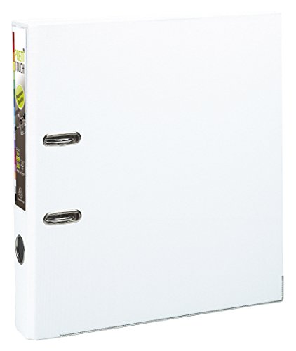 Exacompta 53148E Premium PP-Ordner Prem´Touch. 5 cm schmal DIN A4 Kunststoffbezug außen Papierbezug innen Rückenschild austauschbar Ringordner Aktenordner Briefordner Plastikordner weiß Exacompta 53148E Premium PP-Ordner Prem´Touch. 5 cm schmal DIN A4 Kunststoffbezug außen Papierbezug innen Rückenschild austauschbar Ringordner Aktenordner Briefordner Plastikordner weiß von Exacompta