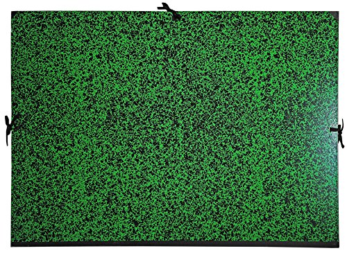 Exacompta 533000E Zeichenmappe Annonay für 50 x 75cm mit Verschlußband aus Stoff. Aus extra starkem Karton 3cm Rückenbreite schwarz-grün marmoriert ideal zum transportieren und aufbewahren Exacompta 533000E Zeichenmappe Annonay für 50 x 75cm mit Verschlußband aus Stoff. Aus extra starkem Karton 3cm Rückenbreite schwarz-grün marmoriert ideal zum transportieren und aufbewahren von Exacompta