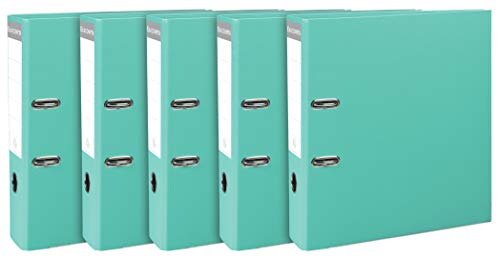 Exacompta 53303SE 5er Pack Premium-Ordner. Made in Germany. Kunststoffbezug außen und innen 8 cm breit DIN A4 MAXI hellgrün Ringordner Aktenordner Briefordner Büroordner Plastikordner Schlitzordner Exacompta 53303SE 5er Pack Premium-Ordner. Made in Germany. Kunststoffbezug außen und innen 8 cm breit DIN A4 MAXI hellgrün Ringordner Aktenordner Briefordner Büroordner Plastikordner Schlitzordner von Exacompta