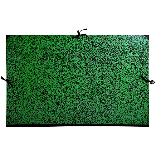 Exacompta 533200E Zeichenmappe Annonay für DIN A1 mit Verschlußband aus Stoff. Aus extra starkem Karton 3cm Rückenbreite schwarz-grün marmoriert ideal zum transportieren und aufbewahren Exacompta 533200E Zeichenmappe Annonay für DIN A1 mit Verschlußband aus Stoff. Aus extra starkem Karton 3cm Rückenbreite schwarz-grün marmoriert ideal zum transportieren und aufbewahren von Exacompta
