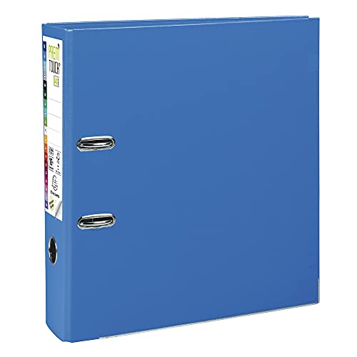 Exacompta 53342E Premium PP-Ordner Prem´Touch. 8 cm breit DIN A4 Kunststoffbezug außen Papierbezug innen Rückenschild austauschbar Ringordner Aktenordner Briefordner Plastikordner blau Exacompta 53342E Premium PP-Ordner Prem´Touch. 8 cm breit DIN A4 Kunststoffbezug außen Papierbezug innen Rückenschild austauschbar Ringordner Aktenordner Briefordner Plastikordner blau von Exacompta