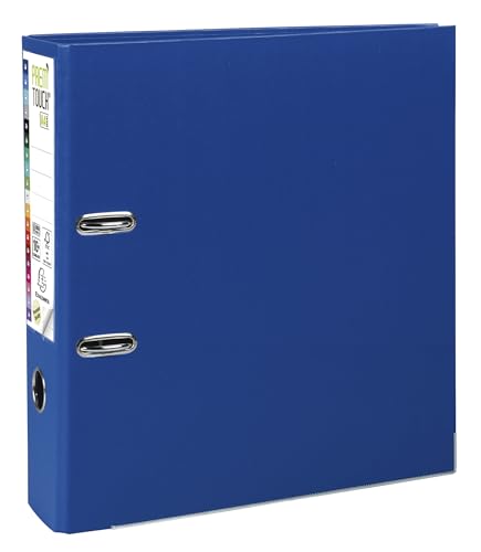 Exacompta 53352E 10er Pack Premium Kunststoff-Ordner Prem´Touch. 8 cm breit DIN A4 MAXI Ringordner Aktenordner Briefordner Büroordner Plastikordner Schlitzordner dunkelblau Exacompta 53352E 10er Pack Premium Kunststoff-Ordner Prem´Touch. 8 cm breit DIN A4 MAXI Ringordner Aktenordner Briefordner Büroordner Plastikordner Schlitzordner dunkelblau von Exacompta